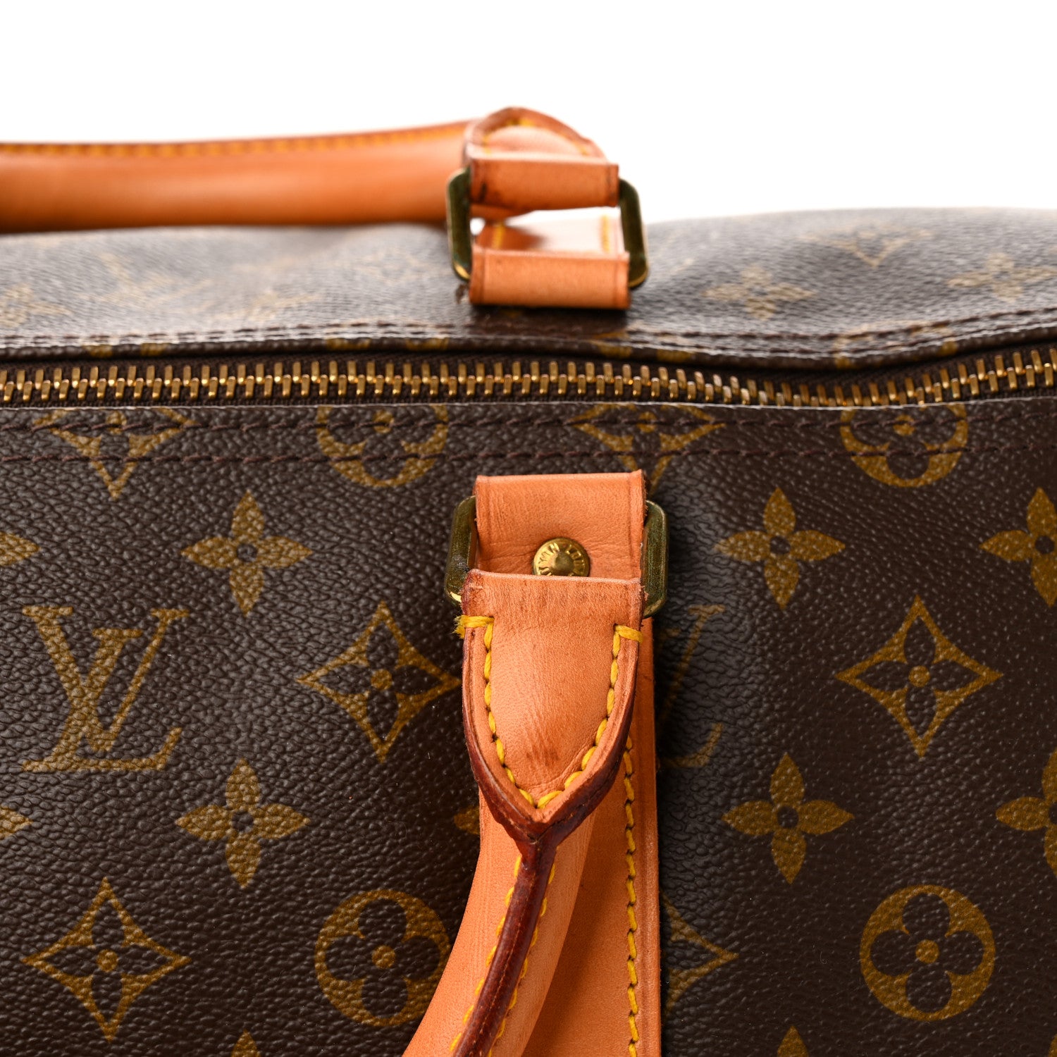 Louis Vuitton Monogram Keepall Bandouliere 55 15 of 17