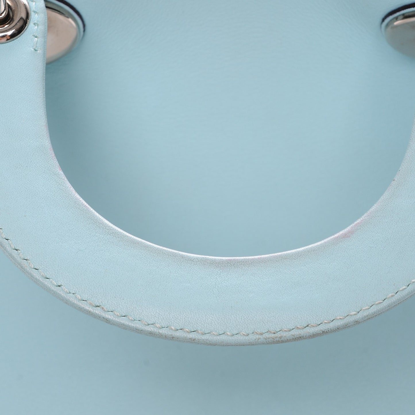 Calfskin Small Diorissimo Tote Blue