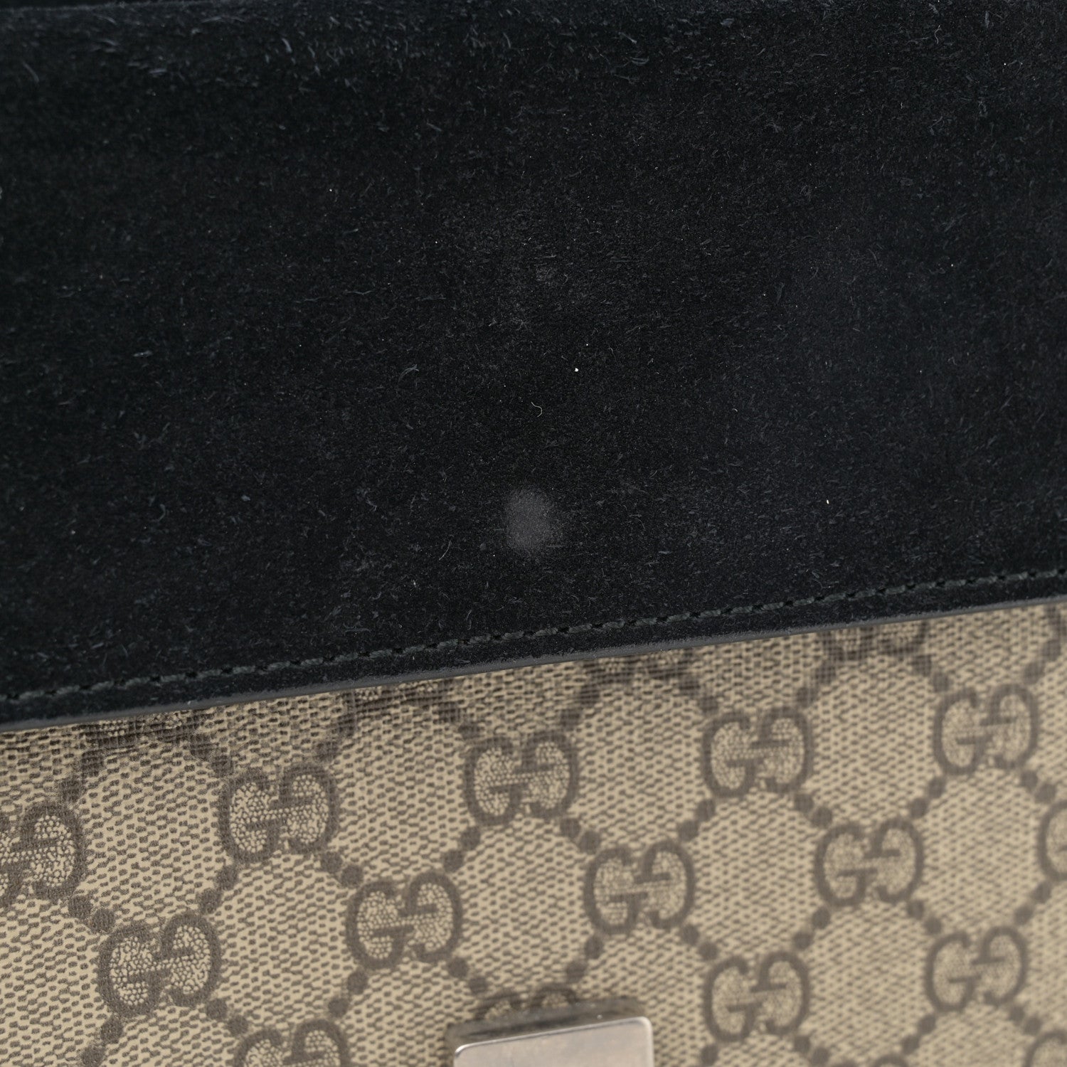 Gucci GG Supreme Monogram Small Dionysus Shoulder Bag Black 12 of 17