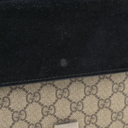 Gucci GG Supreme Monogram Small Dionysus Shoulder Bag Black 12 of 17