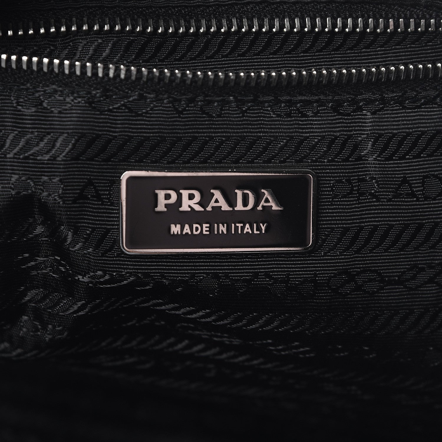 Prada Tessuto Nylon Soft Calf Tote Nero Black 6 of 11