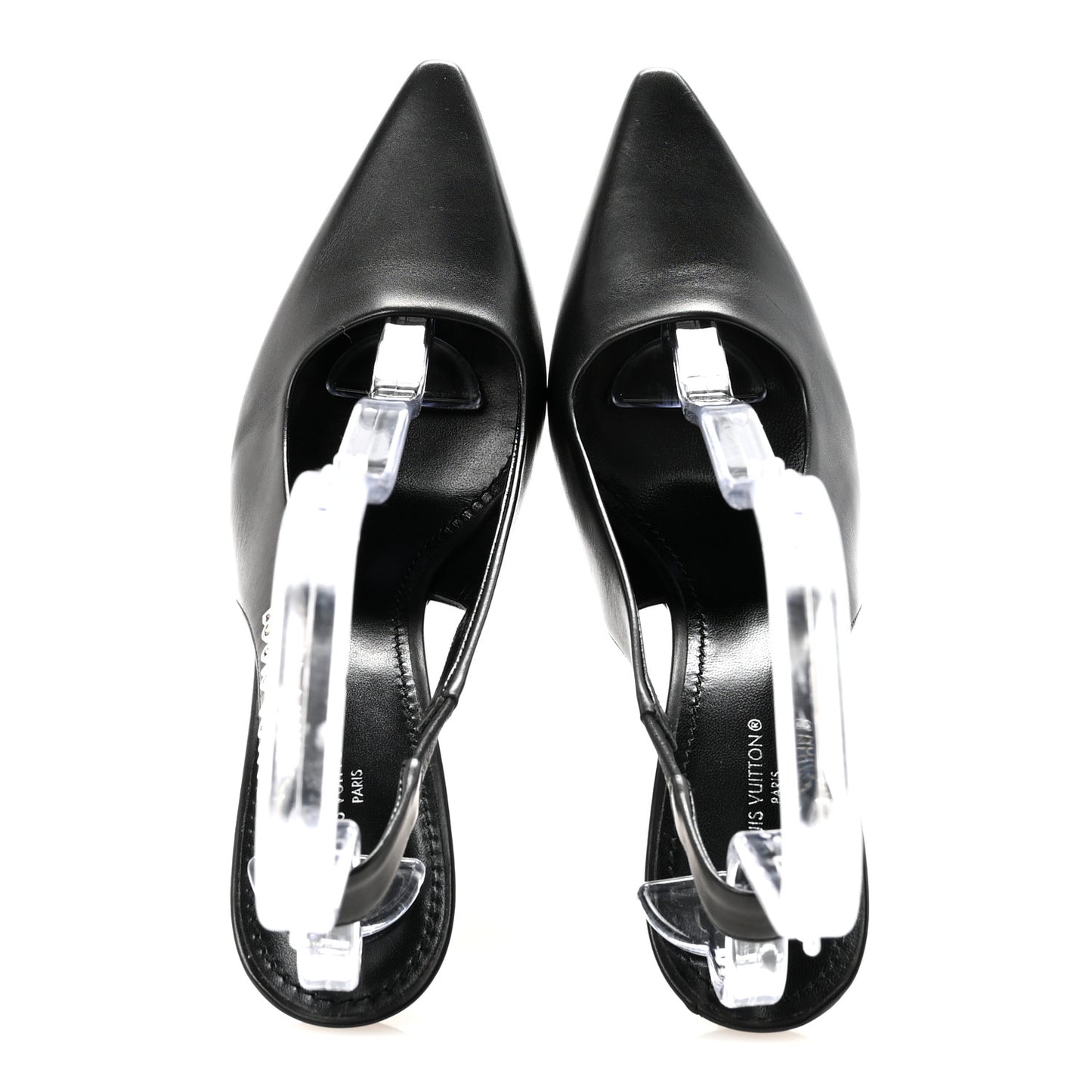 Calfskin Slingback Pumps 37.5 Black