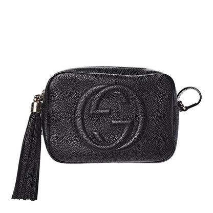 Gucci Pebbled Calfskin Small Soho Disco Bag Black 1 of 10