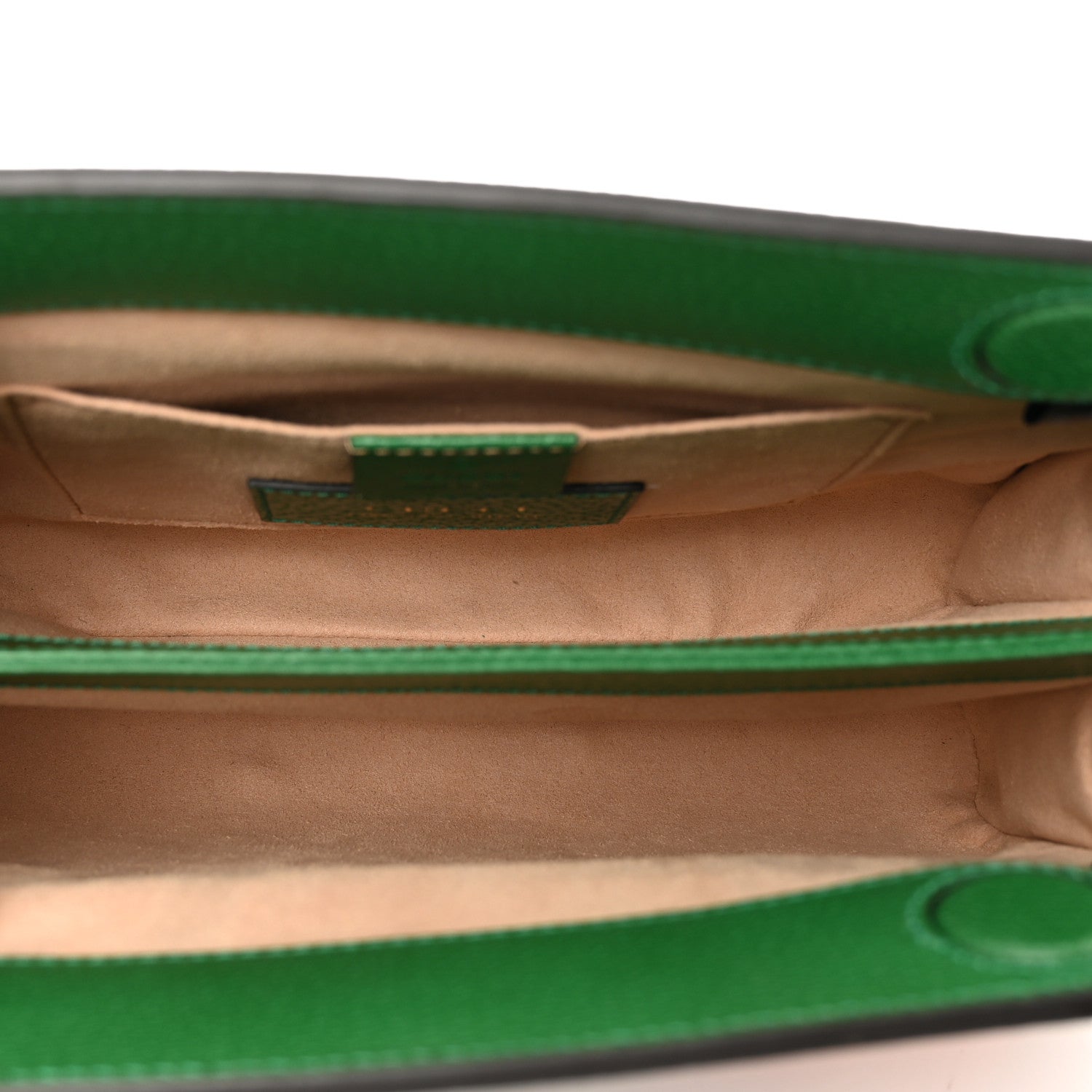 Gucci GG Supreme Monogram Flora Web Small Ophidia Chain Shoulder Bag Green 5 of 9