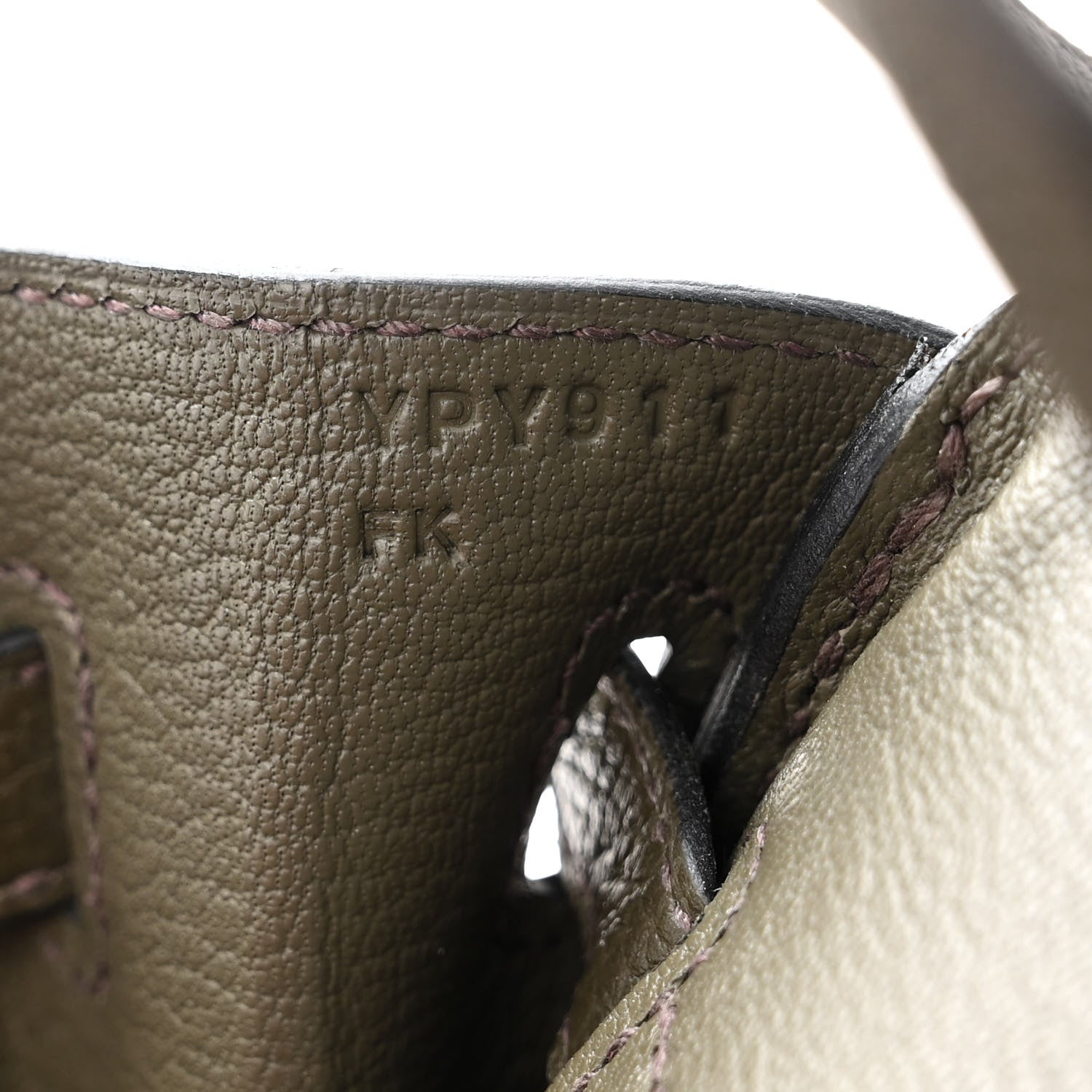 Hermes Togo Birkin 25 Vert Maquis 7 of 10