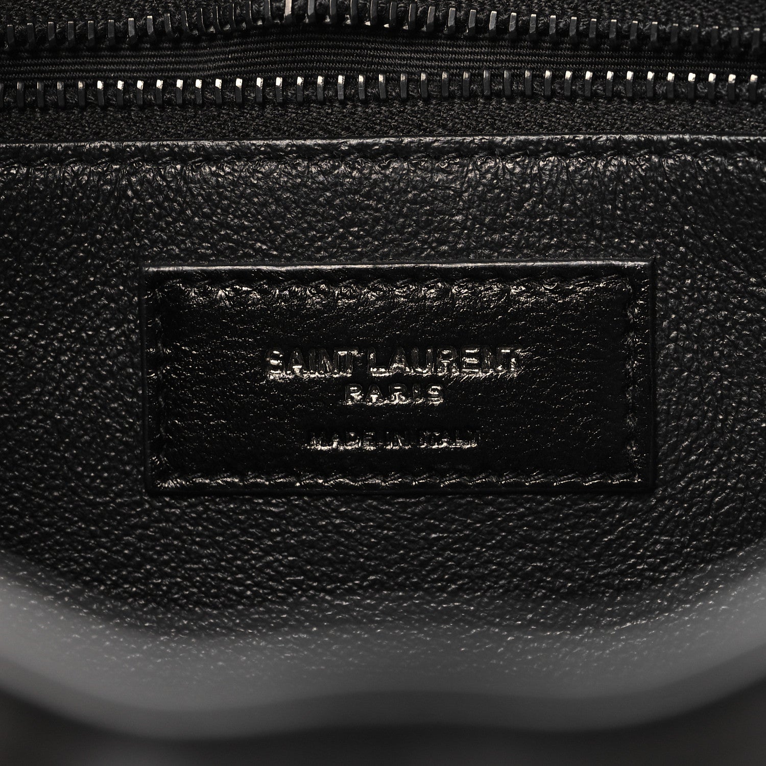Saint Laurent Patent Le 5 A 7 Monochrome Hobo Black 6 of 10