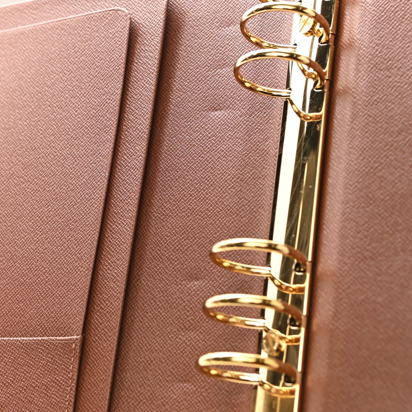 Monogram Large Ring Agenda Cover