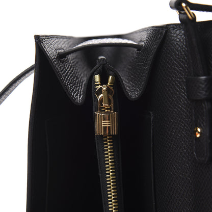 Hermes Epsom Kelly Wallet To Go Black 13 of 15