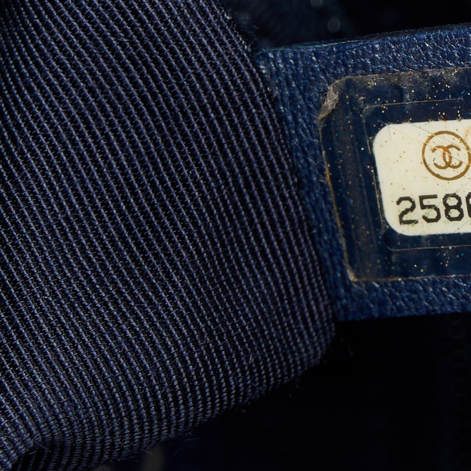 Chanel Shearling Small Gabrielle Hobo Navy 7 of 10