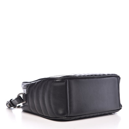 Prada Soft Calfskin Diagramme Crossbody Bag Black 5 of 13