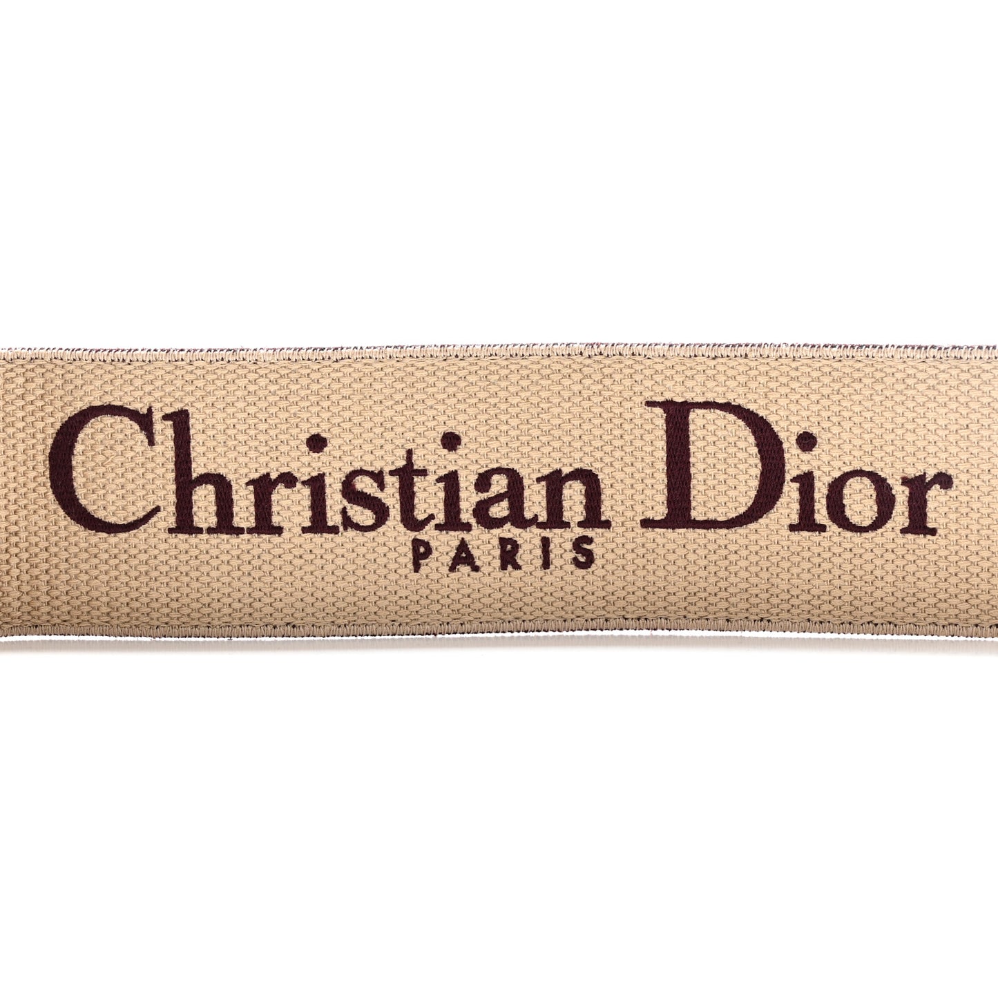 Canvas Velvet Embroidered Shoulder Strap Bordeaux