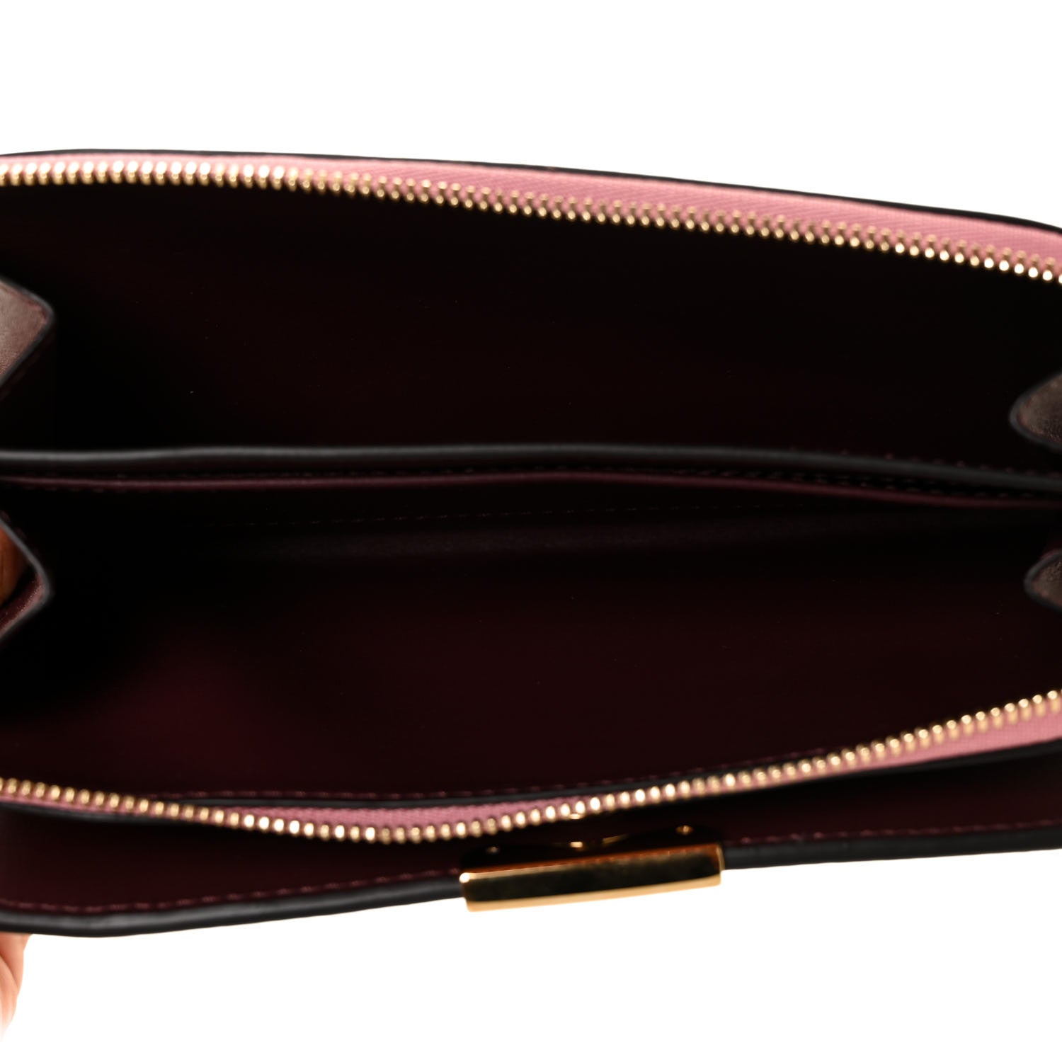 Burberry Calfskin Alvington Continental Wallet Pale Orchid 5 of 8