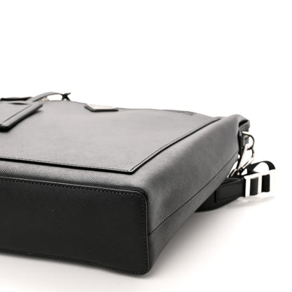 Prada Saffiano Travel Tote Black 10 of 10