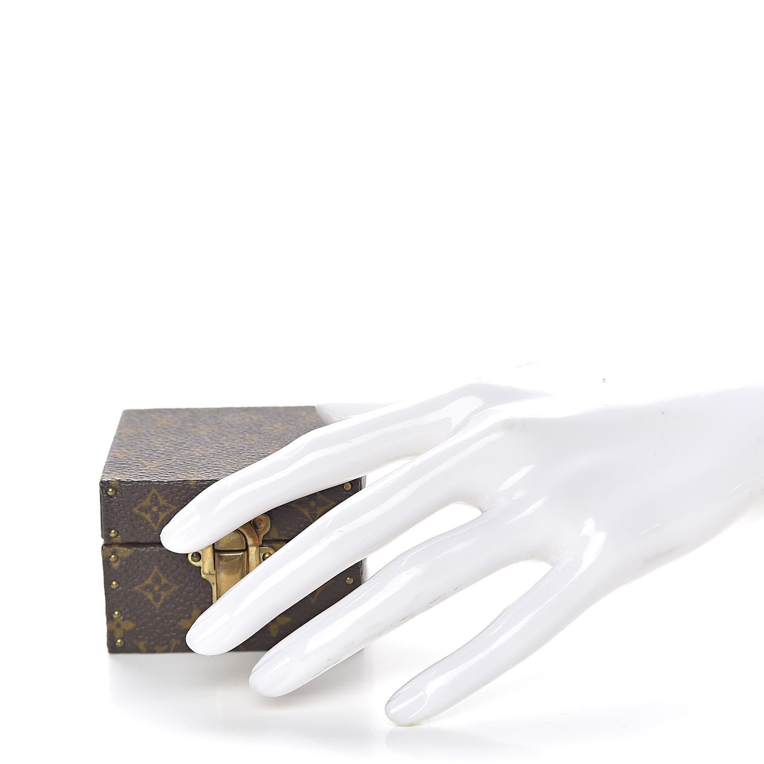 Louis Vuitton Monogram Ring Box Mini Trunk Case 2 of 6