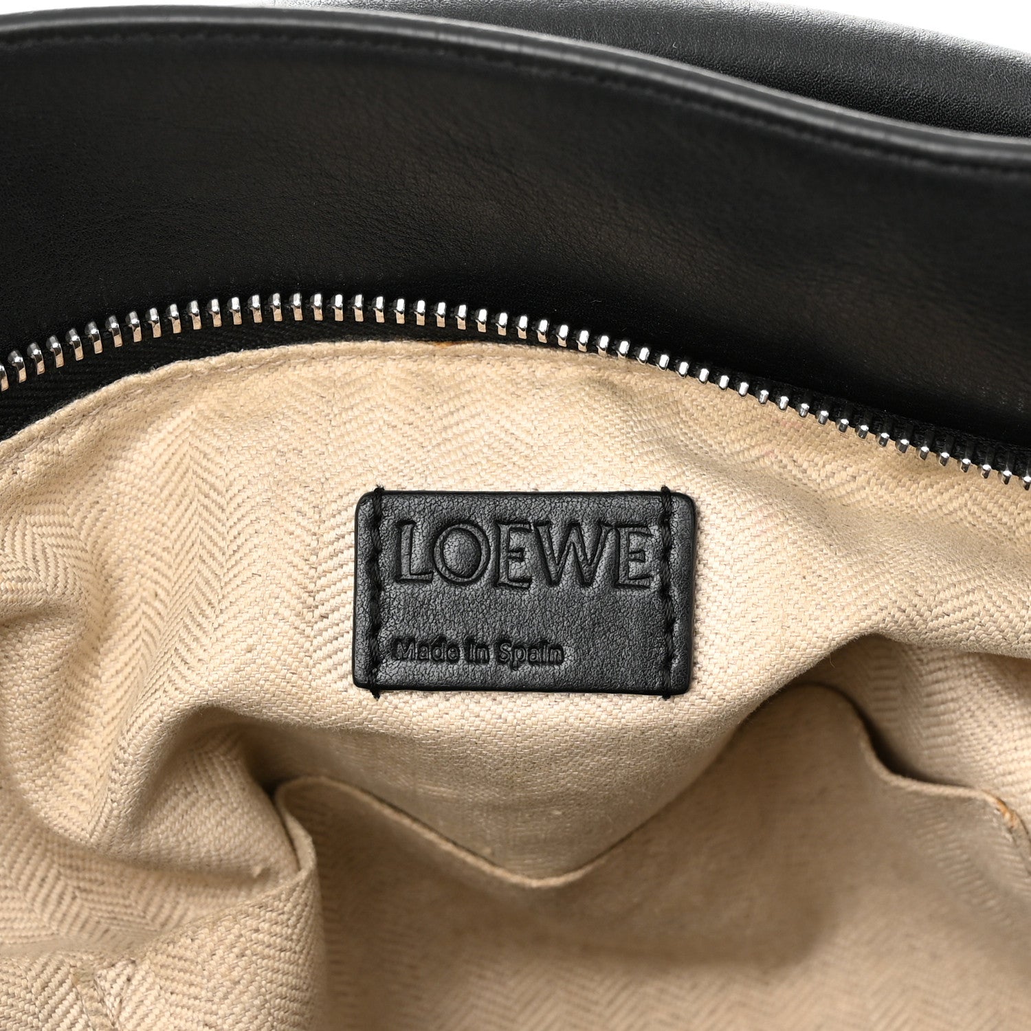 Loewe Calfskin Medium Puzzle Bag Black 6 of 9