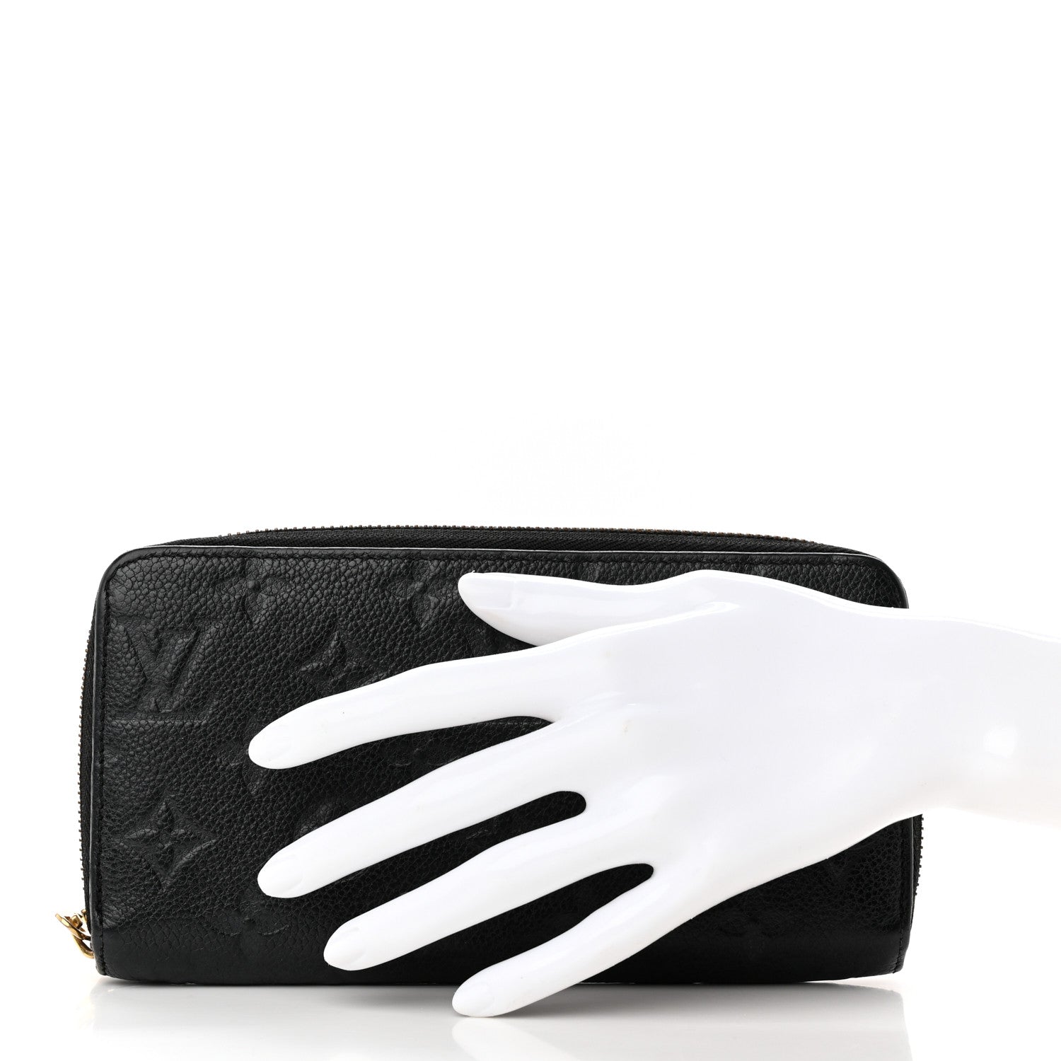 Louis Vuitton Empreinte Zippy Wallet Black 2 of 12