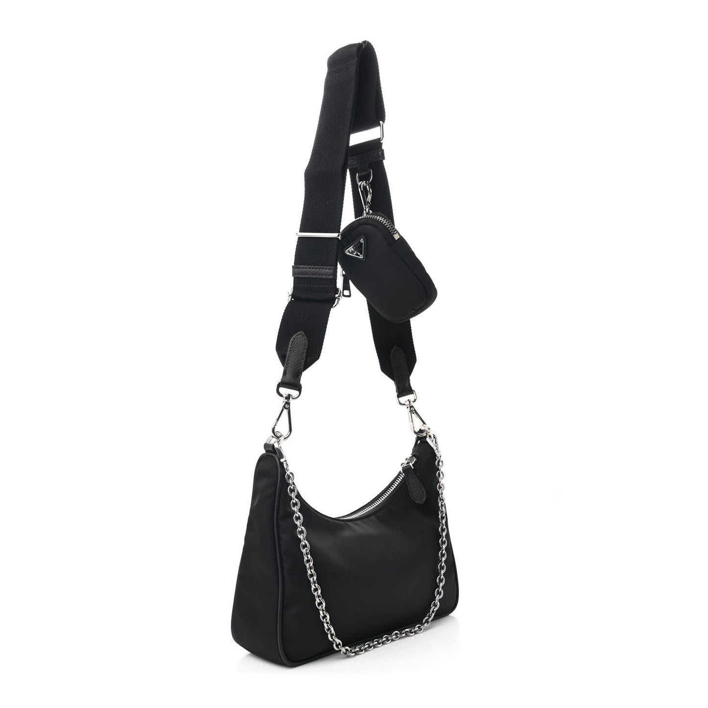 Nylon Re-Edition 2005 Shoulder Bag Black