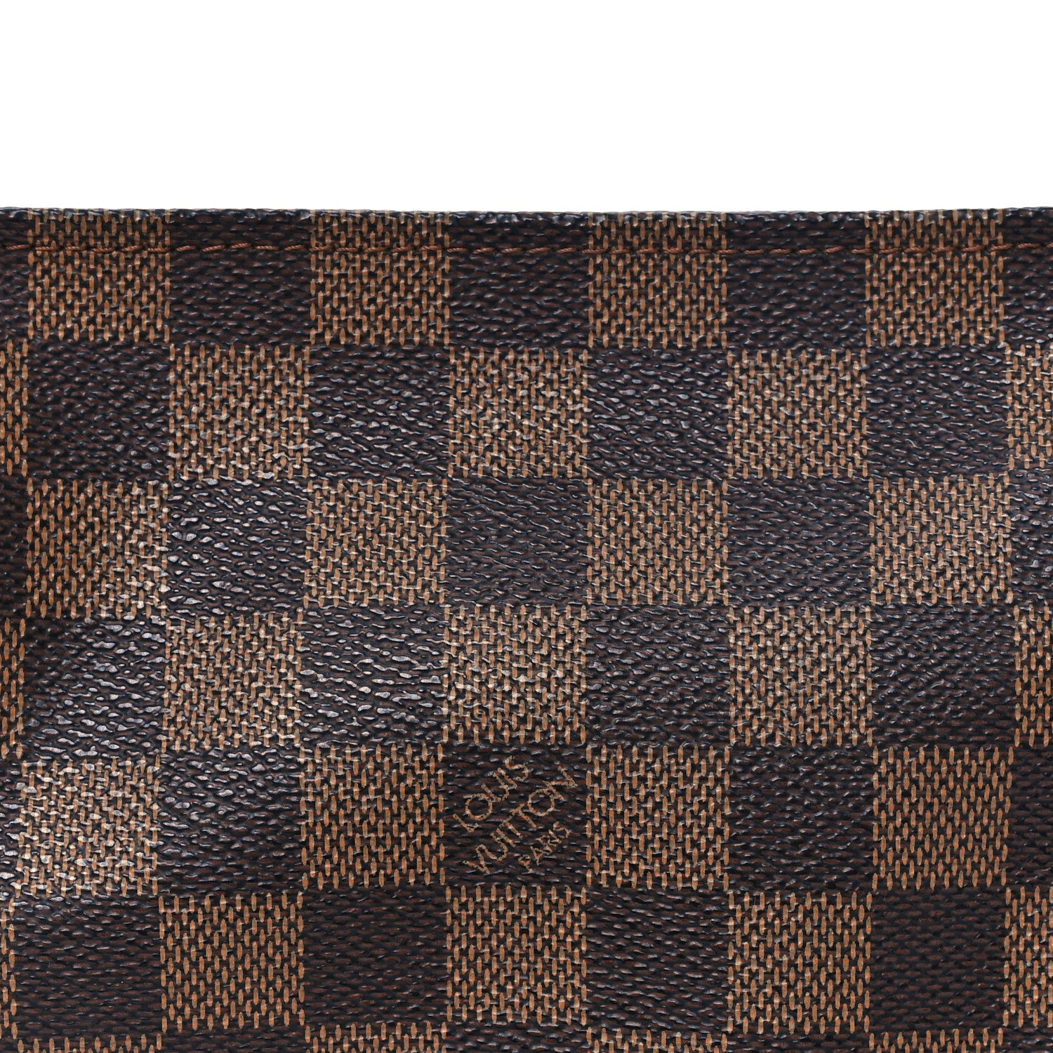 Louis Vuitton Damier Ebene Trousse Make Up Bag Pochette 7 of 10