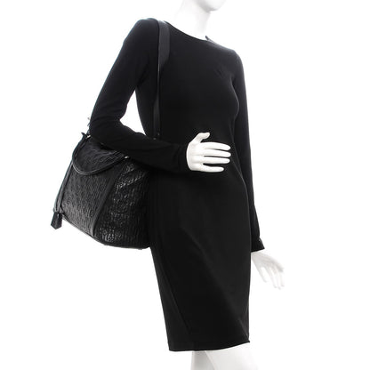 Louis Vuitton Monogram Lambskin Antheia Ixia MM Black 2 of 12