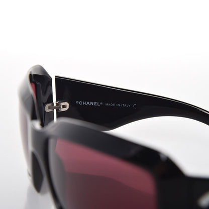 Chanel Mother of Pearl CC Sunglasses 5076-H Black 6 of 6