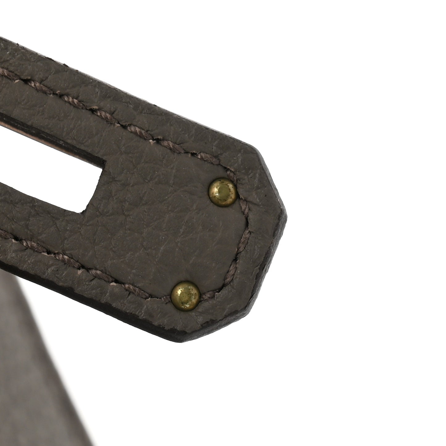Togo Kelly Depeches 25 Pouch Etain