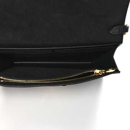 Louis Vuitton Epi Twist Belt Chain Wallet Black 5 of 9