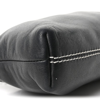 Chanel Lambskin Lax Pochette Black 9 of 10