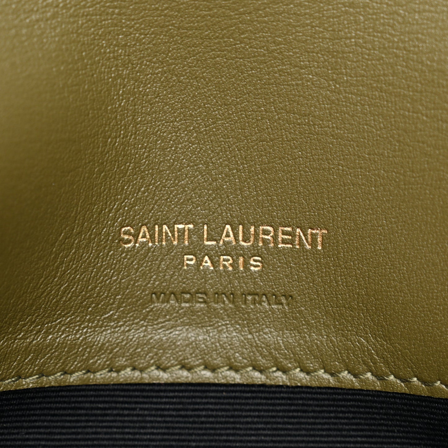 Suede Monogram Phone Holder Crossbody Loden Green