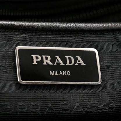 Prada Tessuto Nylon Vela Saffiano Tote Black 6 of 14