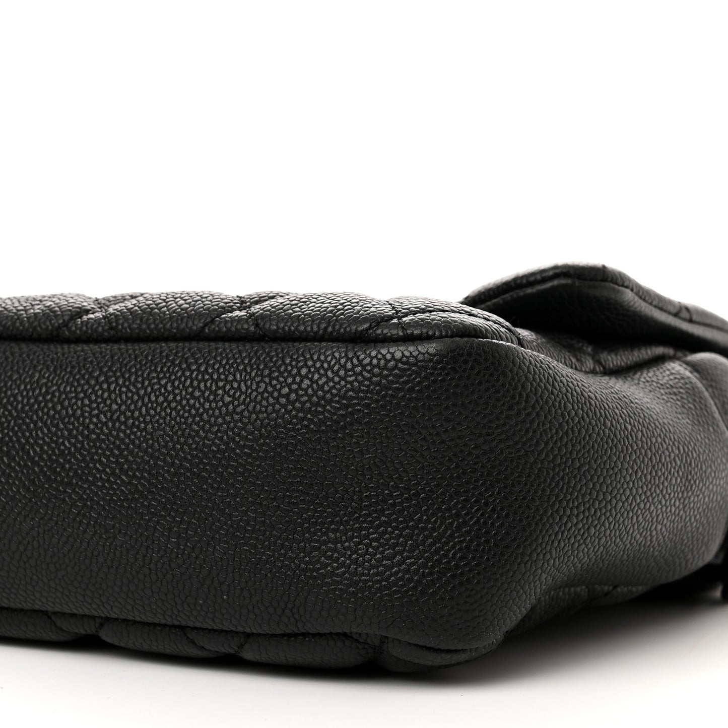 Caviar Quilted Jumbo Easy Flap Black