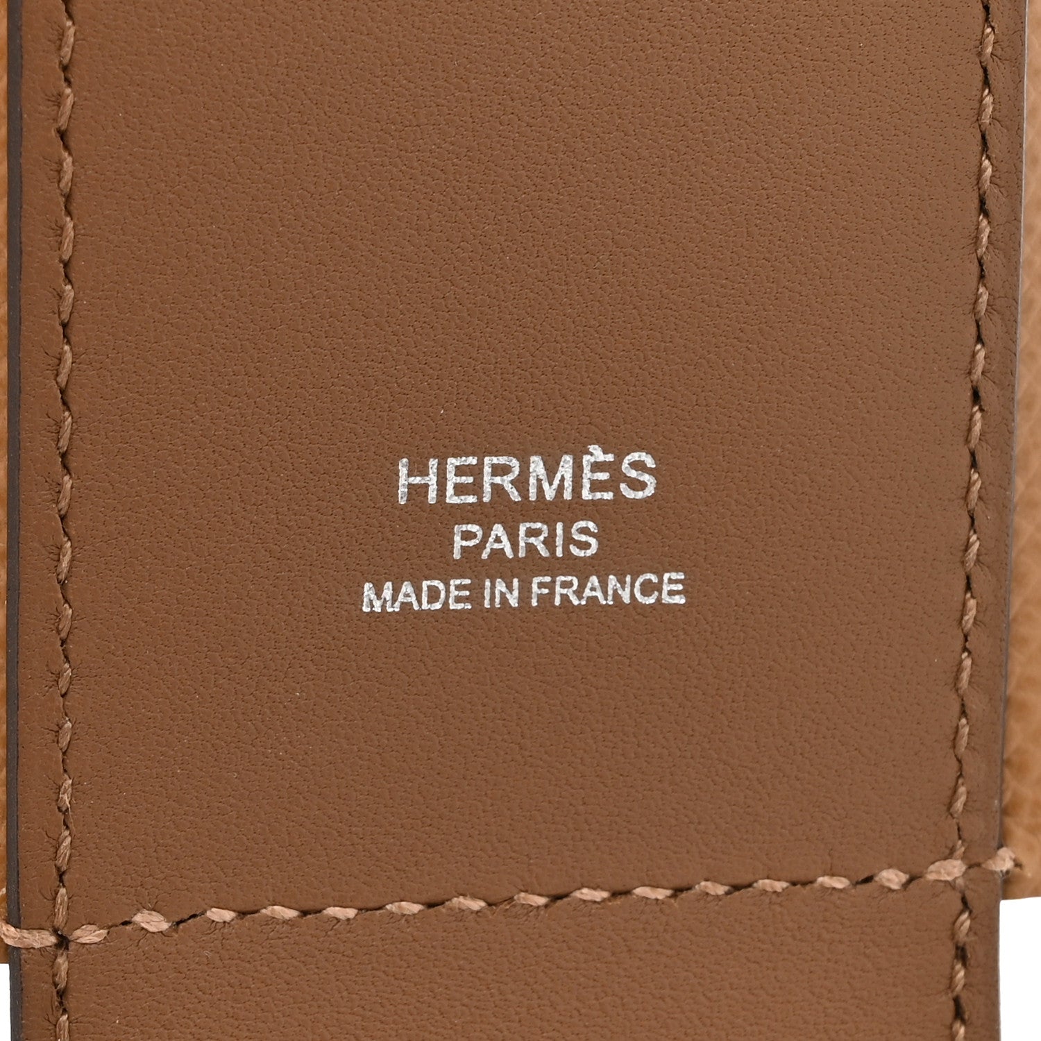 Hermes Swift Epsom Pocket Kelly Shoulder Strap Alezan Biscuit 5 of 7