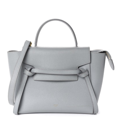 Celine Grained Calfskin Micro Belt Bag Cloud 1 of 12