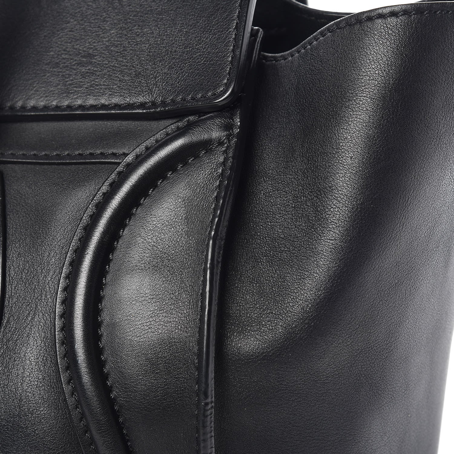 Celine Smooth Calfskin Mini Luggage Black 20 of 27