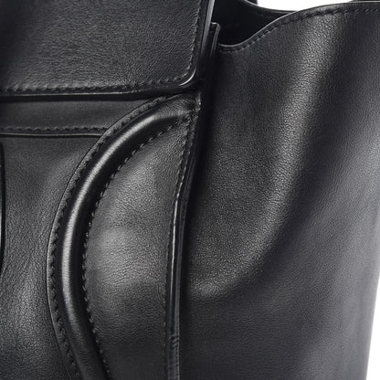 Celine Smooth Calfskin Mini Luggage Black 20 of 27