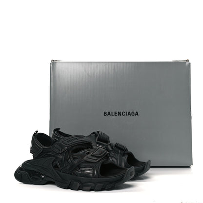 Balenciaga Neoprene Rubber Womens Track Sandals 37 Black 8 of 8