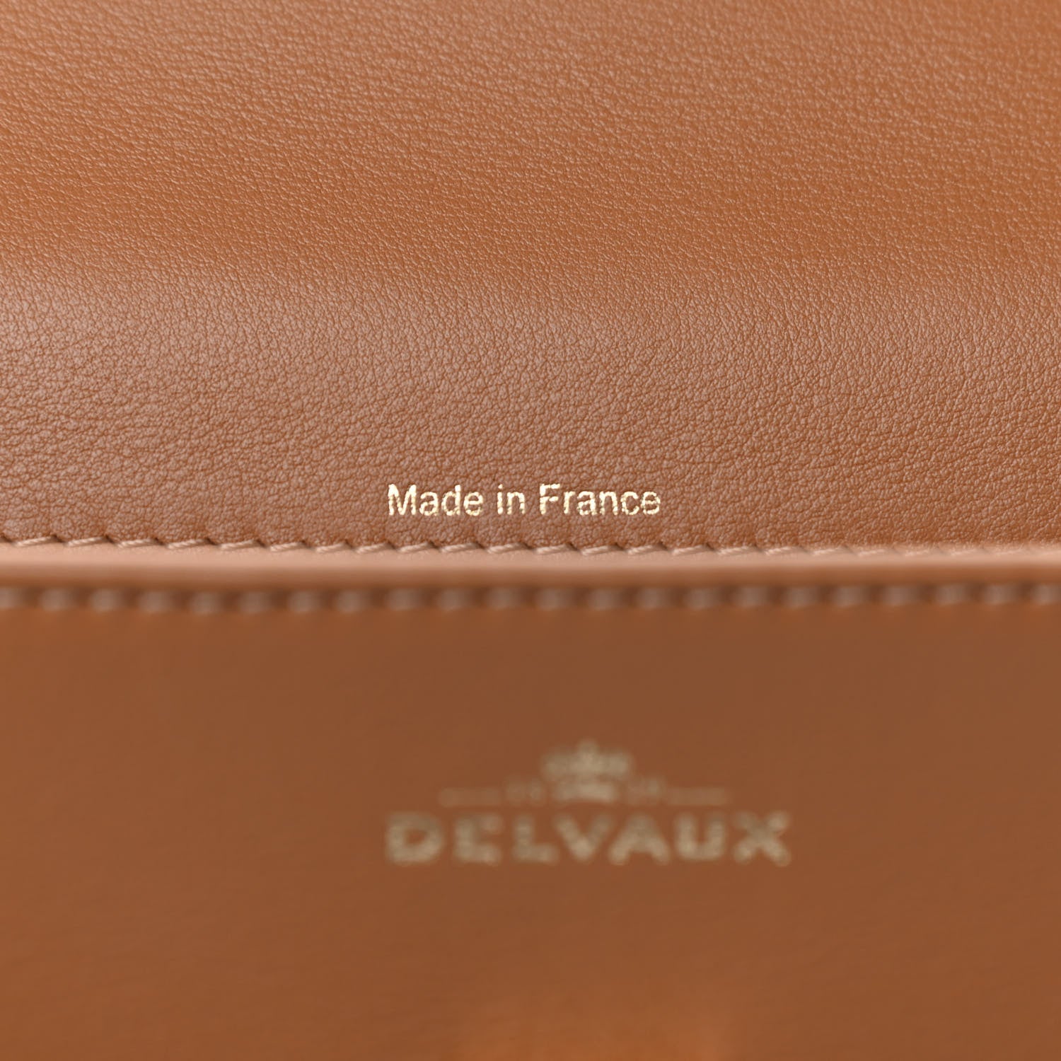 Delvaux Calfskin MM Tempete Satchel Camel 7 of 9
