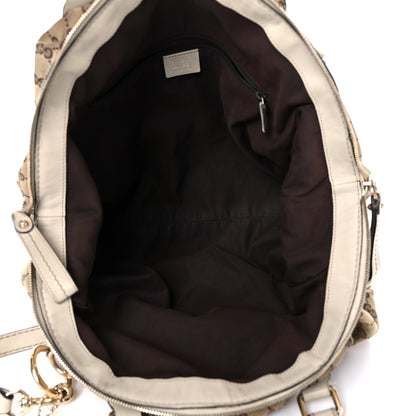 Gucci Monogram Medium Sukey Boston Off White 5 of 44