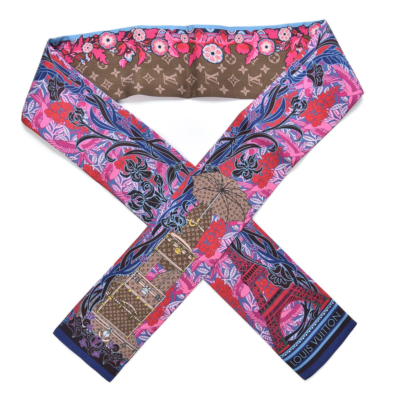 Silk Louis A Paris Bandeau Fuchsia