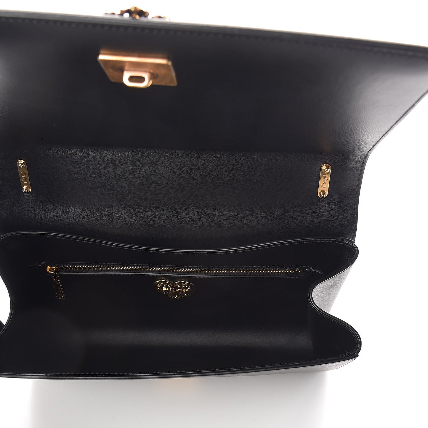 Calfskin Large Devotion Bag Black