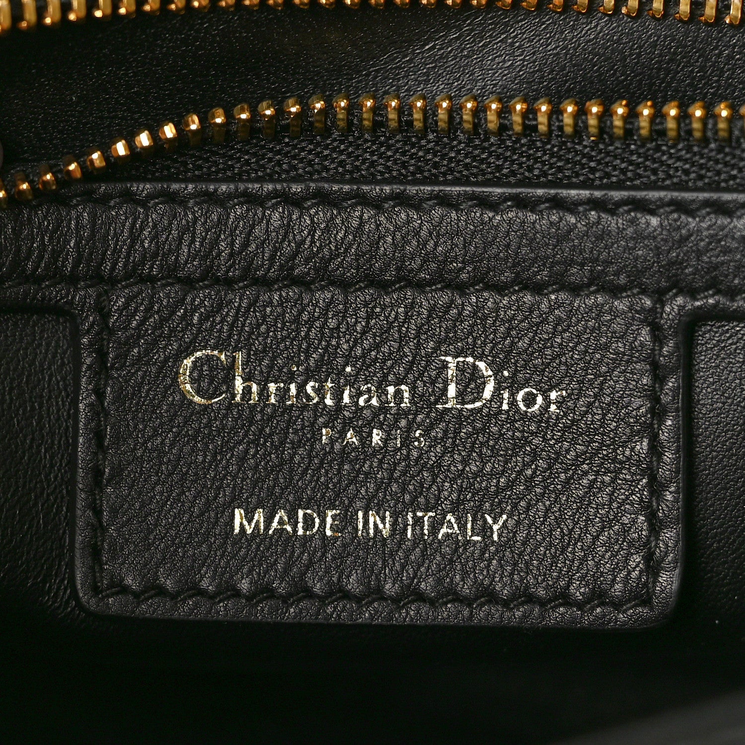 Christian Dior Calfskin Cannage Small Caro Bag Black 6 of 10