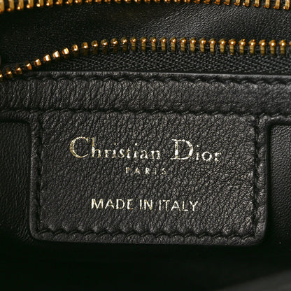 Christian Dior Calfskin Cannage Small Caro Bag Black 6 of 10