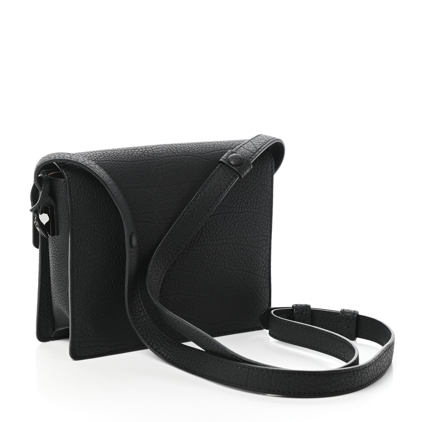 Taurillon Stingray Mini Madame Crossbody Black