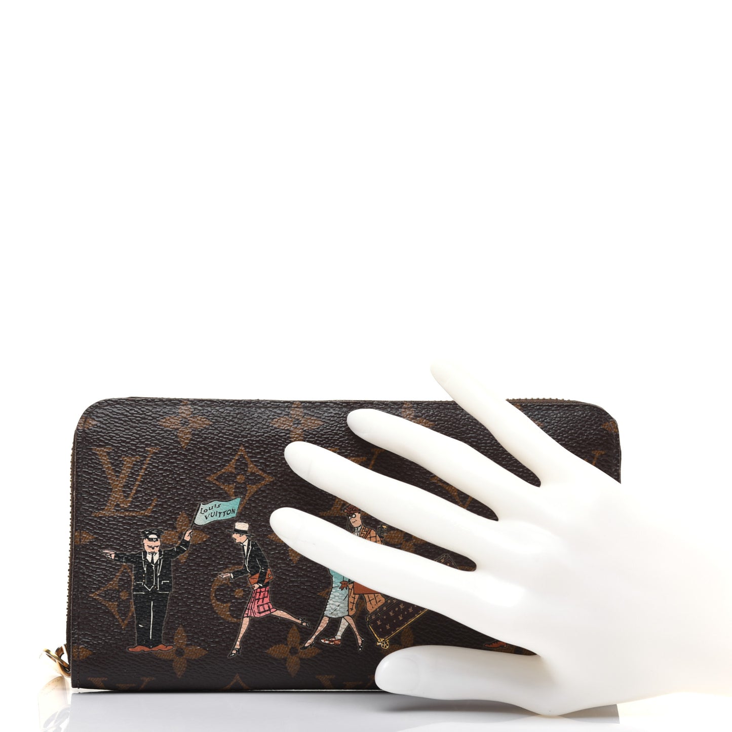Monogram Illustre Zippy Wallet Rose