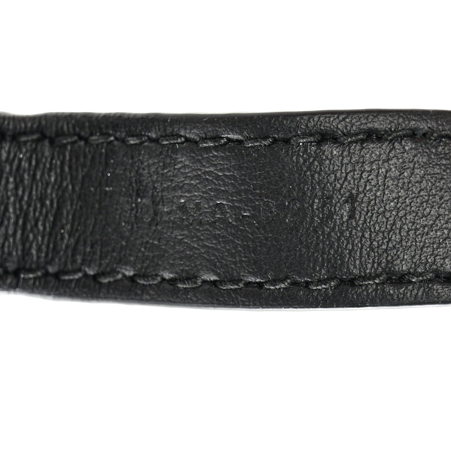 Christian Dior Canvas Embroidered Shoulder Strap Black Ultramatte 4 of 6