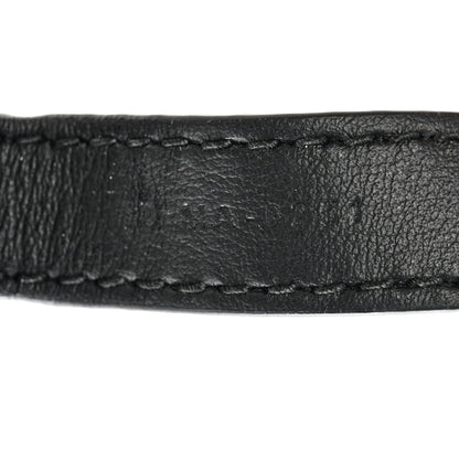 Christian Dior Canvas Embroidered Shoulder Strap Black Ultramatte 4 of 6