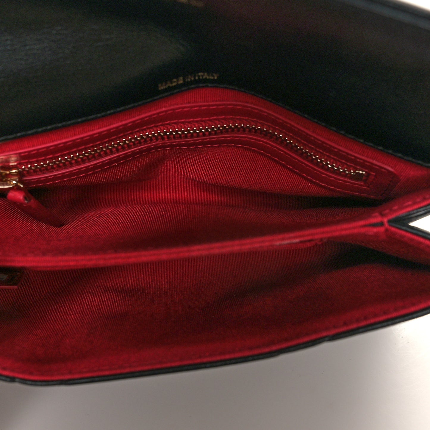 Lambskin Quilted Chanel 19 Flap Clutch Black