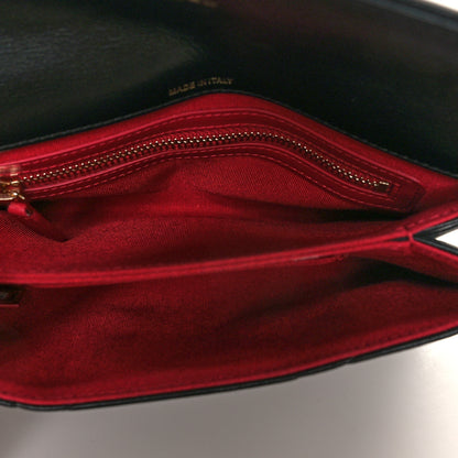 Chanel Lambskin Quilted Chanel 19 Flap Clutch Black 5 of 12