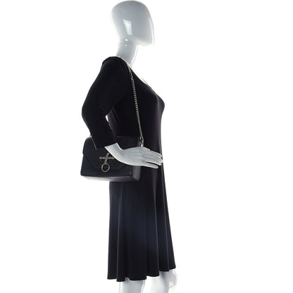 Givenchy Goatskin Obsedia Shoulder Bag Black 3 of 11