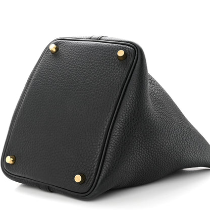 Hermes Taurillon Clemence Picotin Lock 18 PM Black 10 of 10