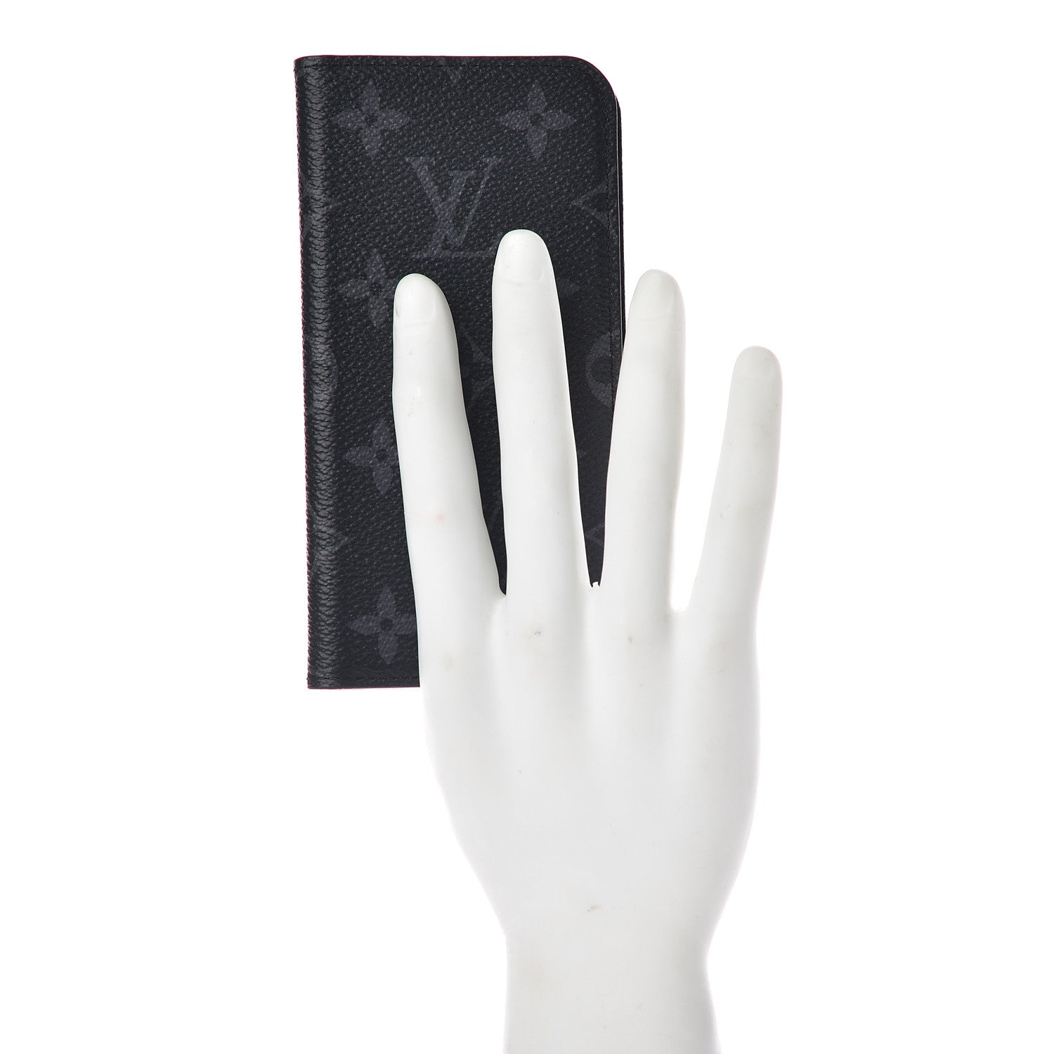 Louis Vuitton Monogram Eclipse iPhone X Folio Case 2 of 6